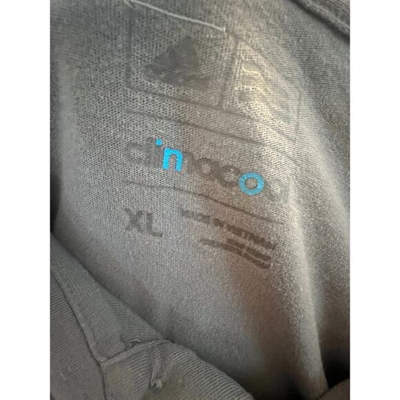 ADIDAS climacool  3/4 BUTTON NECK POLO GRAY AND BLACK MENS SIZE XL - Picture 7 of 7